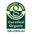 Certified by The Organic Food Federation